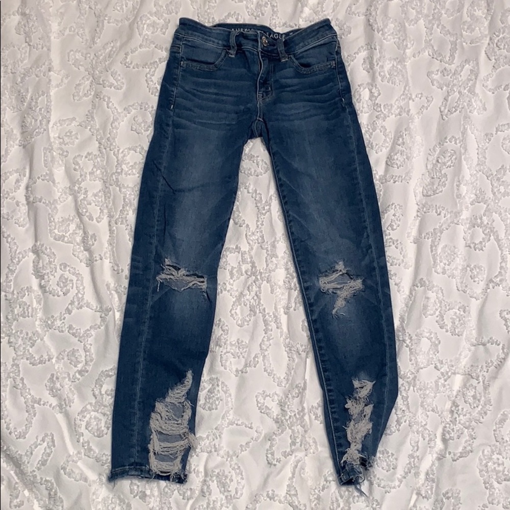 American Eagle Next Level Stretch Jegging Crop